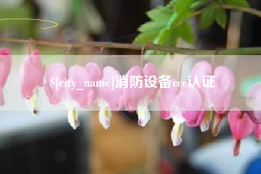 磁县消防设备ccc认证