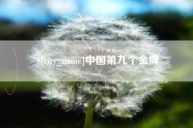 磁县中国第九个金牌