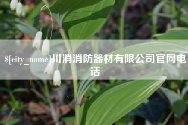磁县川消消防器材有限公司官网电话