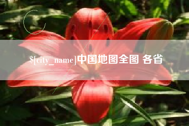 磁县中国地图全图 各省