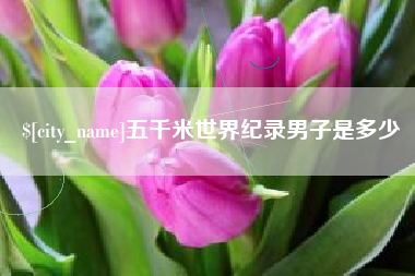 磁县五千米世界纪录男子是多少