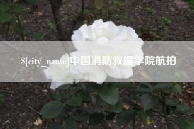 磁县中国消防救援学院航拍