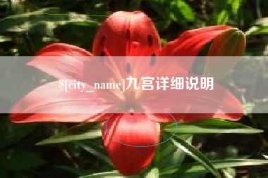 磁县九宫详细说明