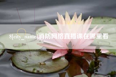 磁县消防网络直播课在哪里看