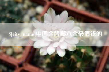 磁县中国金牌哪六金最值钱的