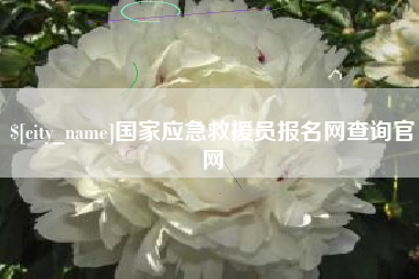 磁县国家应急救援员报名网查询官网