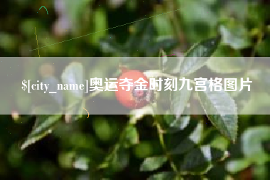 磁县奥运夺金时刻九宫格图片